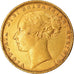 Coin, Great Britain, Victoria, Sovereign, 1873, EF(40-45), Gold, KM:752