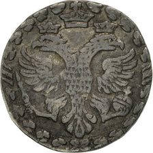 Russia, Peter I, 3 Kopeks, Altyn, 1704, Moscow, EF(40-45), Silver, KM:119