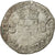 Moneda, Francia, Henri II, Douzain aux croissants, 1550, Rouen, BC+, Vellón