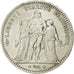 Coin, France, Hercule, 5 Francs, 1876, Paris, MS(60-62), Silver, KM:820.1