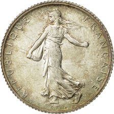 Münze, Frankreich, Semeuse, Franc, 1914, Paris, VZ+, Silber, KM:844.1