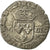 Moneda, Francia, Louis XIII, 1/8 Ecu, Bayonne, BC+, Plata, Gadoury:23