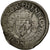 Moneda, Francia, Henri II, Douzain aux croissants, 1551, Bordeaux, MBC, Vellón