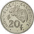 Münze, Neukaledonien, 20 Francs, 1967, Paris, STGL, Nickel, KM:E12