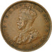Munten, Australië, George V, Penny, 1915, London, ZF, Bronze, KM:23