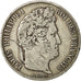 Coin, France, Louis-Philippe, 5 Francs, 1838, Bordeaux, VF(30-35), Silver