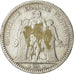 Coin, France, Hercule, 5 Francs, 1849, Strasbourg, VF(20-25), Silver, KM:756.2