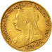 Coin, Great Britain, Victoria, 1/2 Sovereign, 1898, EF(40-45), Gold, KM 784