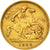 Moneda, Gran Bretaña, Victoria, 1/2 Sovereign, 1898, London, MBC, Oro, KM:784