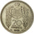 Münze, Monaco, Louis II, 20 Francs, 1945, Paris, ESSAI, VZ+, Copper-nickel