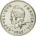 Münze, Neukaledonien, 20 Francs, 1967, Paris, ESSAI, STGL, Nickel, KM:E12