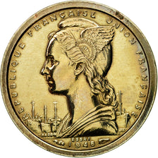 Coin, SAINT PIERRE & MIQUELON, Franc, 1948, Paris, ESSAI, MS(63), Copper-nickel