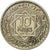 Munten, Marokko, 10 Francs, AH 1366/1947, Paris, ESSAI, UNC-, Copper-nickel