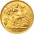 Moneda, Gran Bretaña, Edward VII, 1/2 Sovereign, 1910, London, EBC, Oro, KM:804