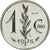 Coin, Monaco, Rainier III, Centime, 1976, Paris, ESSAI, MS(65-70), Stainless