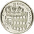 Coin, Monaco, Rainier III, 1/2 Franc, 1965, Paris, ESSAI, MS(65-70), Nickel