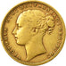 Coin, Great Britain, Victoria, Sovereign, 1871, London, VF(30-35), Gold, KM:752