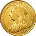 Moneda, Gran Bretaña, Victoria, Sovereign, 1899, London, MBC, Oro, KM:785