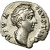 Monnaie, Faustine I, Denier, 148, Rome, TTB+, Argent, RIC:344