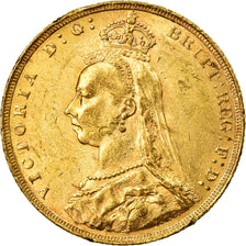 Munten, Groot Bretagne, Victoria, Sovereign, 1891, London, ZF+, Goud, KM:767