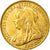 Moneta, Gran Bretagna, Victoria, Sovereign, 1901, London, BB+, Oro, KM:785