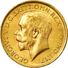 Monnaie, Grande-Bretagne, George V, Sovereign, 1914, SUP+, Or, KM:820