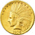 Moneta, Stati Uniti, Indian Head, $10, Eagle, 1914, U.S. Mint, Denver, BB+, Oro