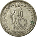 Munten, Zwitserland, 2 Francs, 1920, Bern, FR+, Zilver, KM:21