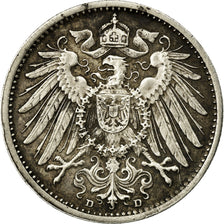 Moneda, ALEMANIA - IMPERIO, Wilhelm II, Mark, 1914, Munich, EBC, Plata, KM:14