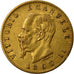 Moneda, Italia, Vittorio Emanuele II, 20 Lire, 1863, Torino, MBC, Oro, KM:10.1