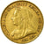 Coin, Great Britain, Victoria, 1/2 Sovereign, 1893, London, AU(50-53), Gold