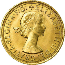 Münze, Großbritannien, Elizabeth II, Sovereign, 1967, VZ, Gold, KM:908