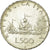 Moeda, Itália, 500 Lire, 1966, Rome, MS(60-62), Prata, KM:98