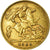 Moneda, Gran Bretaña, Edward VII, 1/2 Sovereign, 1909, London, MBC+, Oro