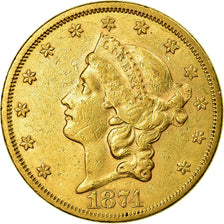 Monnaie, États-Unis, Liberty Head, $20, Double Eagle, 1874,San Francisco