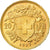 Coin, Switzerland, 20 Francs, 1907, Bern, AU(55-58), Gold, KM:35.1