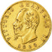 Moneda, Italia, Vittorio Emanuele II, 20 Lire, 1865, Torino, MBC, Oro, KM:10.1