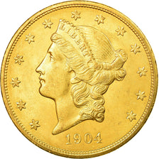 Münze, Vereinigte Staaten, Liberty Head, $20, Double Eagle, 1904, U.S. Mint