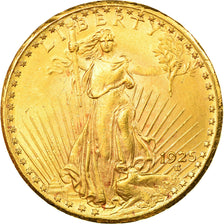 Coin, United States, Saint-Gaudens, $20, Double Eagle, 1925, U.S. Mint