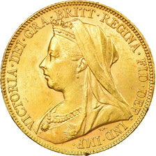 Münze, Großbritannien, Victoria, Sovereign, 1898, London, VZ, Gold, KM:785