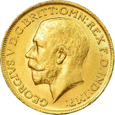 Moneta, Gran Bretagna, George V, Sovereign, 1914, London, SPL-, Oro, KM:820