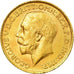 Moeda, Grã-Bretanha, George V, Sovereign, 1912, London, AU(55-58), Dourado