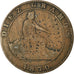 Moeda, Espanha, Provisional Government, 10 Centimos, 1870, Barcelona, F(12-15)