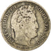 Moneda, Francia, Louis-Philippe, Franc, 1841, Strasbourg, BC, Plata, KM:748.3