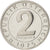 Coin, Austria, 2 Groschen, 1975, MS(65-70), Aluminum, KM:2876