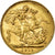 Moneda, Gran Bretaña, George V, Sovereign, 1912, London, MBC+, Oro, KM:820