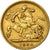 Moneda, Gran Bretaña, Victoria, 1/2 Sovereign, 1894, London, MBC, Oro, KM:784