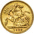 Coin, Great Britain, Victoria, 1/2 Sovereign, 1896, London, AU(55-58), Gold