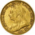 Munten, Groot Bretagne, Victoria, 1/2 Sovereign, 1893, London, ZF, Goud, KM:784