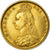 Moneta, Gran Bretagna, Victoria, 1/2 Sovereign, 1891, London, BB+, Oro, KM:766